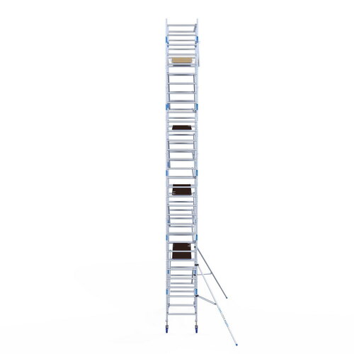 Rolsteiger Alumexx Light 90x250 10,2m werkhoogte geschoord Carbon vloer Alumexx Rolsteiger Alumexx Light 90x250 10,2m werkhoogte geschoord Carbon vloer