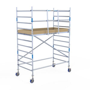 Alumexx Rolsteiger Alumexx Light 135x250 4,2m werkhoogte geschoord Rolsteiger Alumexx Light 135x250 4,2m werkhoogte geschoord