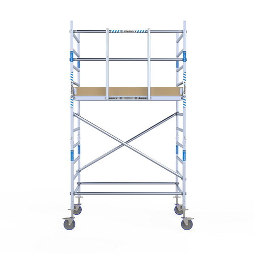 Rolsteiger Alumexx Light 135x190 4,2m werkhoogte geschoord Carbon vloer Alumexx Rolsteiger Alumexx Light 135x190 4,2m werkhoogte geschoord Carbon vloer