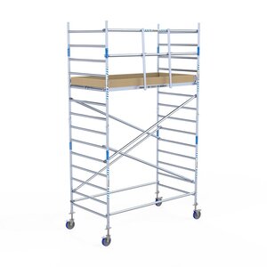 Alumexx Rolsteiger Alumexx Light 135x250 5,2m werkhoogte geschoord Carbon vloer Rolsteiger Alumexx Light 135x250 5,2m werkhoogte geschoord Carbon vloer