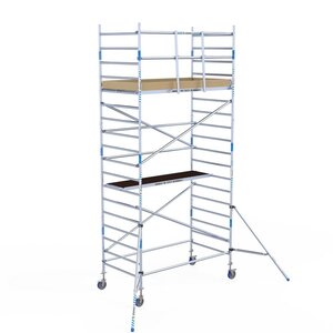 Alumexx Rolsteiger Alumexx Light 135x250 6,2m werkhoogte geschoord Carbon vloer Rolsteiger Alumexx Light 135x250 6,2m werkhoogte geschoord Carbon vloer