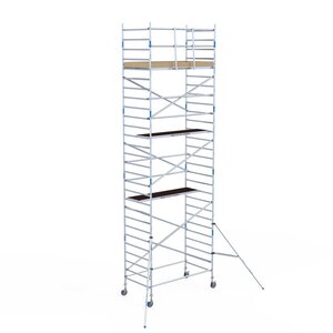 Alumexx Rolsteiger Alumexx Light 135x250 9,2m werkhoogte geschoord Carbon vloer Rolsteiger Alumexx Light 135x250 9,2m werkhoogte geschoord Carbon vloer