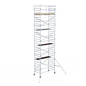 Alumexx Rolsteiger Alumexx Light 135x250 10,2m werkhoogte geschoord Carbon vloer Rolsteiger Alumexx Light 135x250 10,2m werkhoogte geschoord Carbon vloer