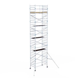 Alumexx Rolsteiger Alumexx Light 135x250 11,2m werkhoogte geschoord Carbon vloer Rolsteiger Alumexx Light 135x250 11,2m werkhoogte geschoord Carbon vloer