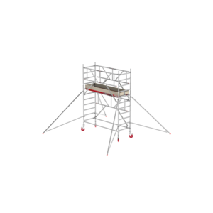 Altrex Rolsteiger RS TOWER 41 PLUS-S met Safe-Quick 2 Guardrail – 90x185 4,2m werkhoogte Rolsteiger RS TOWER 41 PLUS-S met Safe-Quick 2 Guardrail – 90x185 4,2m werkhoogte