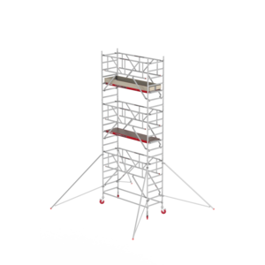 Altrex Rolsteiger RS TOWER 41 PLUS-S met Safe-Quick 2 Guardrail – 90x185 7,2m werkhoogte Rolsteiger RS TOWER 41 PLUS-S met Safe-Quick 2 Guardrail – 90x185 7,2m werkhoogte