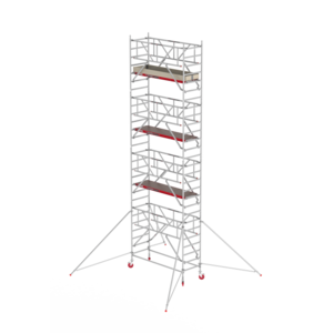 Altrex Rolsteiger RS TOWER 41 PLUS-S met Safe-Quick 2 Guardrail – 90x185 9,2m werkhoogte Rolsteiger RS TOWER 41 PLUS-S met Safe-Quick 2 Guardrail – 90x185 9,2m werkhoogte