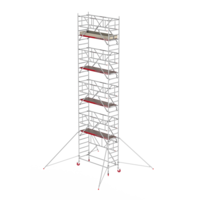 Altrex Rolsteiger RS TOWER 41 PLUS-S met Safe-Quick 2 Guardrail – 90x185 10,2m werkhoogte