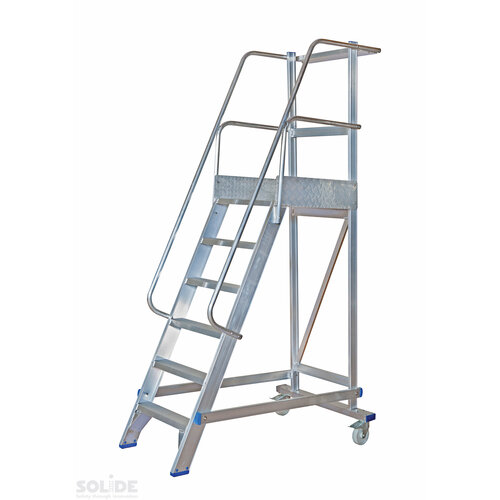 6 tr. Prof. Mobiele Bordestrap Type MBT06, 1,5 mtr Solide 6 tr. Prof. Mobiele Bordestrap Type MBT06, 1,5 mtr