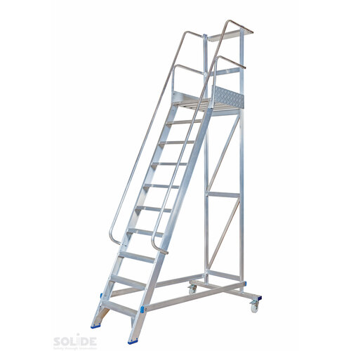 10 tr. Prof. Mobiele Bordestrap Type MBT10, 2,5 mtr Solide 10 tr. Prof. Mobiele Bordestrap Type MBT10, 2,5 mtr