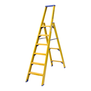 1 x 6 tr. incl. platform Professionele Trap glasvezelversterkt NEN2484