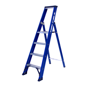 DAS products 1 x 4 incl. platform Industriële trap enkel  Blue type Hercules 1 x 4 incl. platform Industriële trap enkel  Blue type Hercules