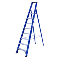 DAS products 1 x 8 incl. platform Industriële trap enkel  Blue type Hercules