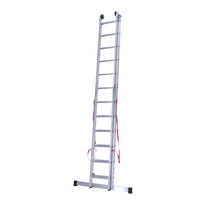 Euroline 2 x 12 sp. Euroline Industrieladder 2-delig rechte voet met balk. 2 x 12 sp. Euroline Industrieladder 2-delig rechte voet met balk.