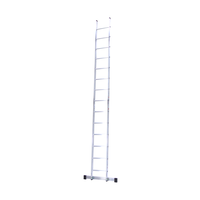 Euroline  1 x 14 sp. EUROLINE Enkele ladder rechte voet + stabiliteitsbalk