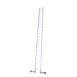 Euroline 1 x 20 sp. EUROLINE Enkele ladder rechte voet + stabiliteitsbalk 1 x 20 sp. EUROLINE Enkele ladder rechte voet + stabiliteitsbalk