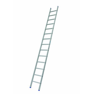 Solide 1 x 14 sp. Prof. Enkele Putladder met rechte voet Type A14R 1 x 14 sp. Prof. Enkele Putladder met rechte voet Type A14R