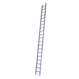 Solide 1 x 20 sp. Prof. Enkele Putladder met rechte voet Type A20R 1 x 20 sp. Prof. Enkele Putladder met rechte voet Type A20R