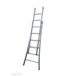 Solide 2 x 6 sp. Industrieladder 2-delig uitgebogen voet dubbelzetbaar Type C gecoat 2 x 6 sp. Industrieladder 2-delig uitgebogen voet dubbelzetbaar Type C gecoat