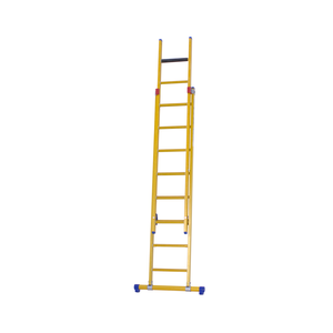 Staltor 2 x 8 sp. Prof. 2-Delige Opsteekladder glasvezelversterkt + stabiliteitsbalk GVK 2 x 8 sp. Prof. 2-Delige Opsteekladder glasvezelversterkt + stabiliteitsbalk GVK