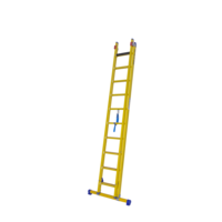 Staltor 2 x 10 sp. Prof. 2-Delige Reformladder glasvezelversterkt + stabiliteitsbalk GVK