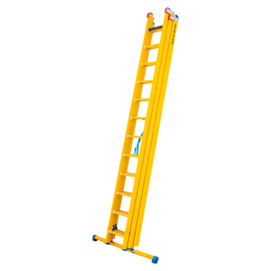 Staltor 3 x 10 sp. Prof. 3-Delige Reformladder glasvezelversterkt + stabiliteitsbalk GVK 3 x 10 sp. Prof. 3-Delige Reformladder glasvezelversterkt + stabiliteitsbalk GVK