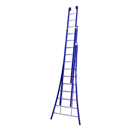 3 x 10 sp. Industrieladder 3-delig uitgebogen voet blauw Type Atlas DAS products 3 x 10 sp. Industrieladder 3-delig uitgebogen voet blauw Type Atlas