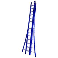 DAS products 3 x 14 sp. Industrieladder 3-delig uitgebogen voet blauw Type Atlas DAS products 3 x 14 sp. Industrieladder 3-delig uitgebogen voet blauw Type Atlas