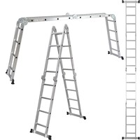 Panthera Vouwladder 4 x 4 treden met platform Panthera Vouwladder 4 x 4 treden met platform