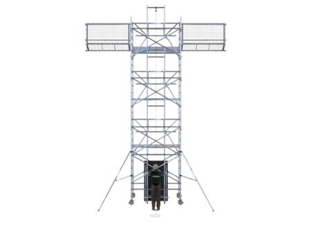 Zonnepanelen steiger
