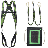 Kratos Complete set valbeveiliging Basic met elastische Y-lijn met draagtas Kratos Complete set valbeveiliging Basic met elastische Y-lijn met draagtas