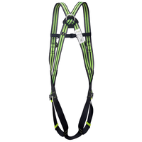 Kratos Complete set valbeveiliging Basic Y-leeflijn 1.5m met veiligheidslijn 10m en werkpositielijn 2m