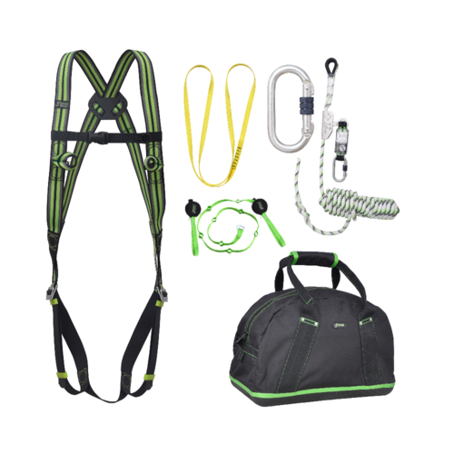 Complete set valbeveiliging Basic Daken 10m Kratos Complete set valbeveiliging Basic Daken 10m