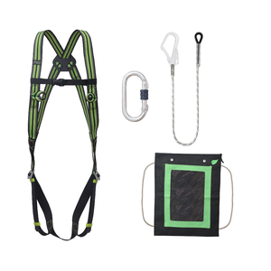 WEEKDEAL: Complete set valbeveiliging Basic Kernmantellijn met steigerhaak 1.5m met draagtas