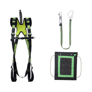 Complete set valbeveiliging Standaard Steiger met draagtas