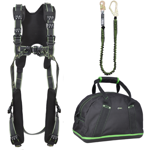 Kratos Complete set valbeveiliging Comfort met elastische weerhoudingslijn