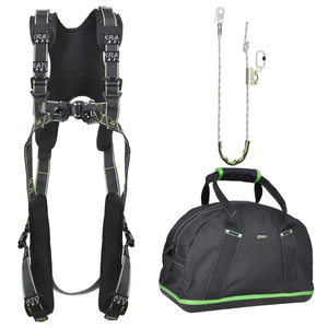Kratos Complete set valbeveiliging Comfort met werkpositielijn verstelbaar Complete set valbeveiliging Comfort met werkpositielijn verstelbaar