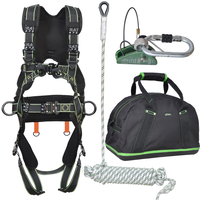 Kratos Complete set valbeveiliging Comfort Daken / Afdalen 30mtr Afneembare lijnklem Kratos Complete set valbeveiliging Comfort Daken / Afdalen 30mtr Afneembare lijnklem