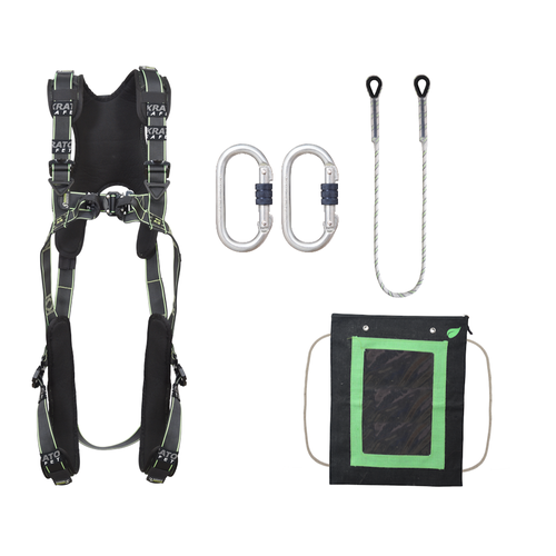 Kratos Complete set valbeveiliging Comfort Hoogwerker met draagtas