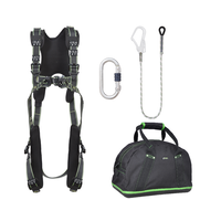 Kratos Complete set valbeveiliging Comfort Kernmantellijn met steigerhaak 1.5m met opbergtas