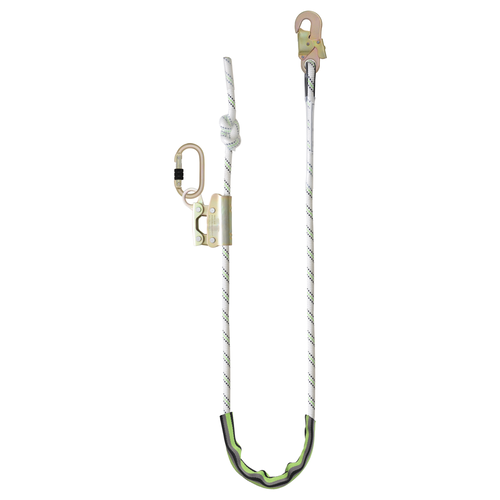 Complete set valbeveiliging Standaard-Plus met werkpositielijn verstelbaar Kratos Complete set valbeveiliging Standaard-Plus met werkpositielijn verstelbaar