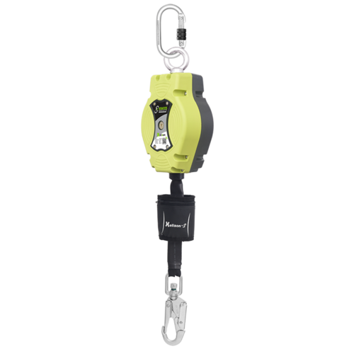 Kratos Complete set valbeveiliging Standaard-Plus Allround Werkpositielijn 2m Leeflijn in elastische band