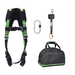 Complete set valbeveiliging Standaard-Plus valstopblok 2.5m