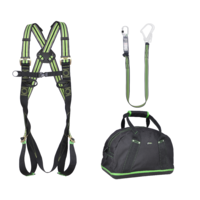 Kratos Complete set valbeveiliging Steiger Basic Harnas II | M-XL met opbergtas