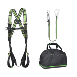 Complete set valbeveiliging Steiger Basic Harnas II | M-XL met opbergtas