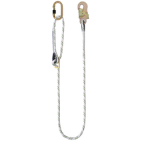 Kratos Complete set valbeveiliging Daken Antival harnas III Werkpositielijn 2m Ankerstrop