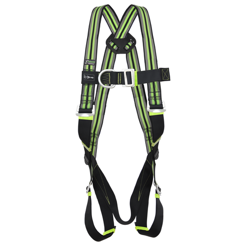 Kratos Complete set valbeveiliging Allround Antival harnas III Valstopblok 6m Ankerstrop Uitrekb. gereedschapslijn