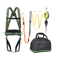 Kratos Complete set valbeveiliging Allround Basic harnas antival Valstopblok 6m Ankerstrop Uitrekb. gereedschapslijn Kratos Complete set valbeveiliging Allround Basic harnas antival Valstopblok 6m Ankerstrop Uitrekb. gereedschapslijn