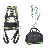 Kratos Complete set valbeveiliging met Y-lijn anti-snedekoord 1.5m Antival- zekeringgordel