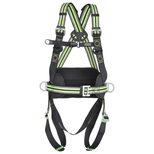 Kratos Complete set valbeveiliging Daken Antival- zekeringgordel Valstopblok 6m Werkpositielijn +klem 5m Ankerstrop Ankerpunt voor op hout